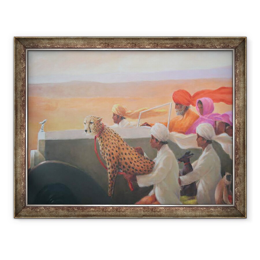 Tablou inramat - Lincoln Seligman - Vanatoare, 60 x 80 cm