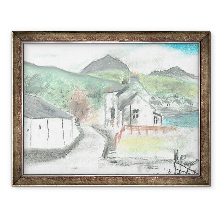 Tablou inramat - Vincent Alexander Booth - Strada principala Jura, 2005, 60 x 80 cm