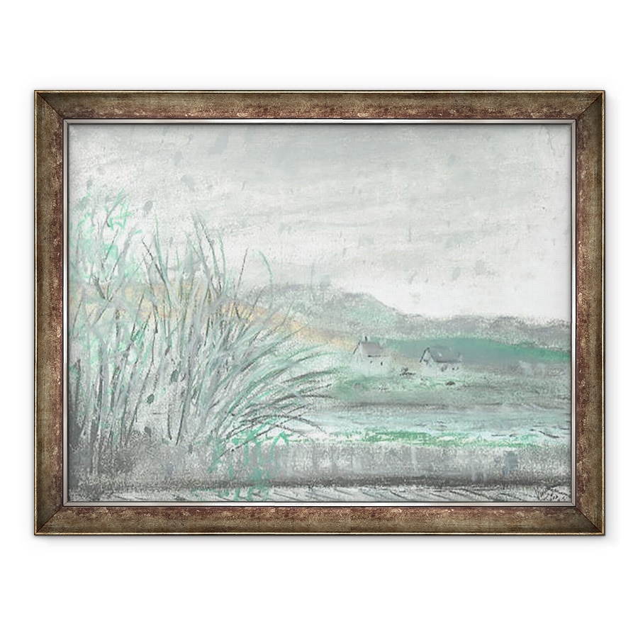 Tablou inramat - Vincent Alexander Booth - Insula Jura in ploaie torentiala, 2005, 60 x 80 cm