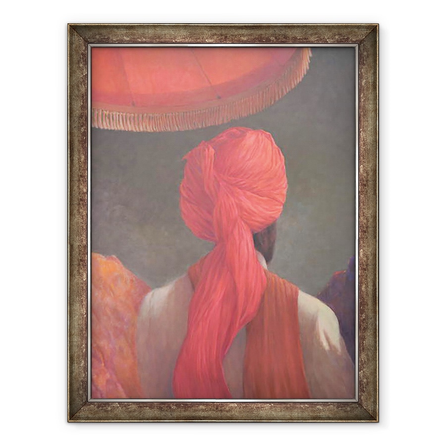 Tablou inramat - Lincoln Seligman - Turban rosu I, 60 x 80 cm