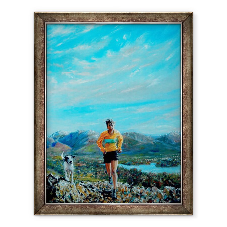 Tablou inramat - Vincent Alexander Booth - Rularea liniei rosii, Julie Carter, 2017, 60 x 80 cm