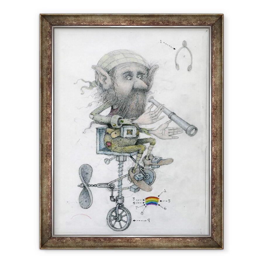 Tablou inramat - Wayne Anderson - Spionez cu ochiul meu mic, 1999, 60 x 80 cm