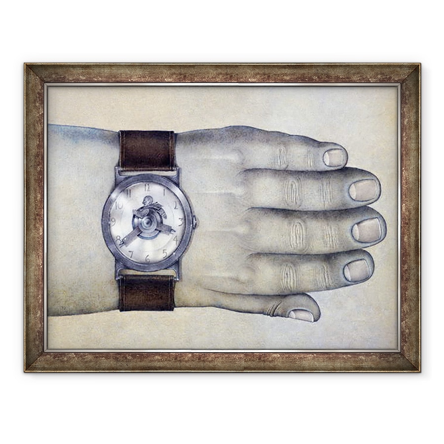 Tablou inramat - Wayne Anderson - Punctualitate,1977, 60 x 80 cm