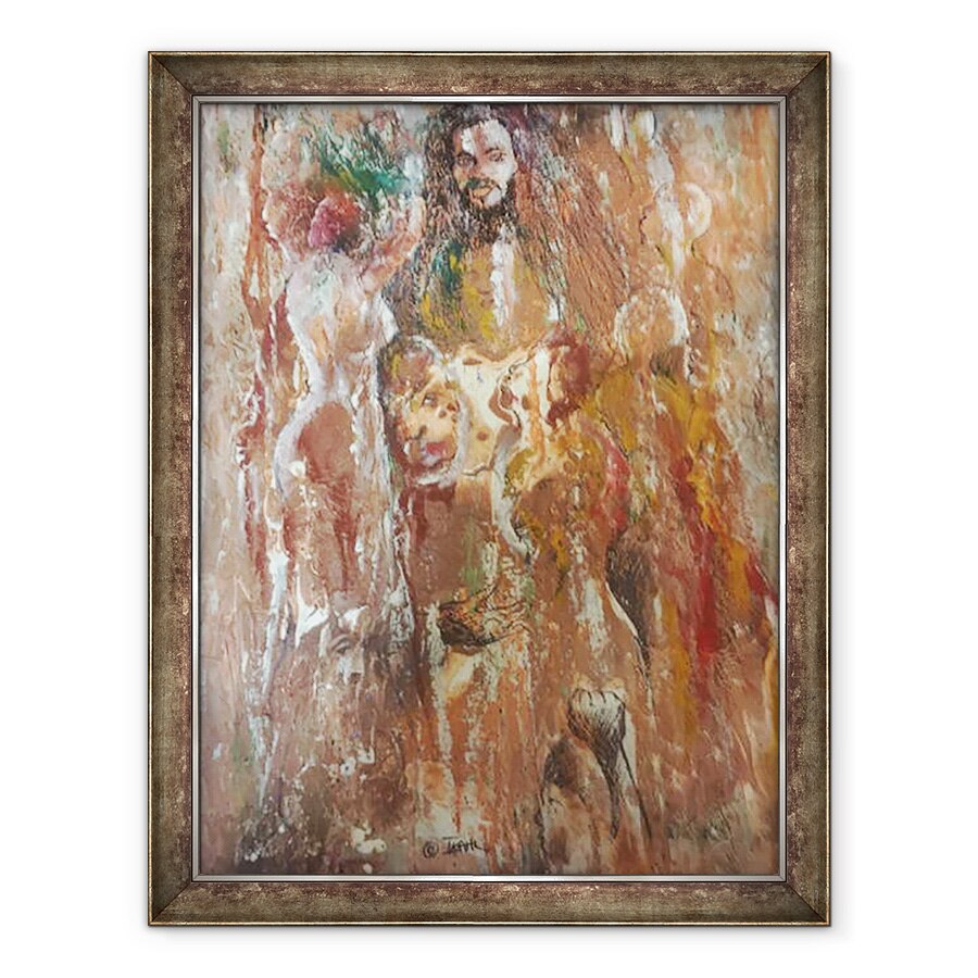 Tablou inramat - Ikahl Beckford - Suflete Atot, 60 x 80 cm