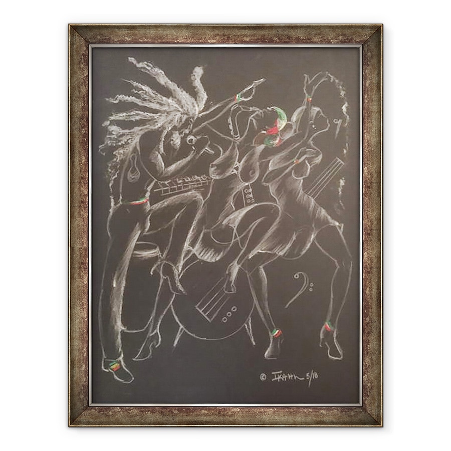 Tablou inramat - Ikahl Beckford - Nici o durere, 60 x 80 cm
