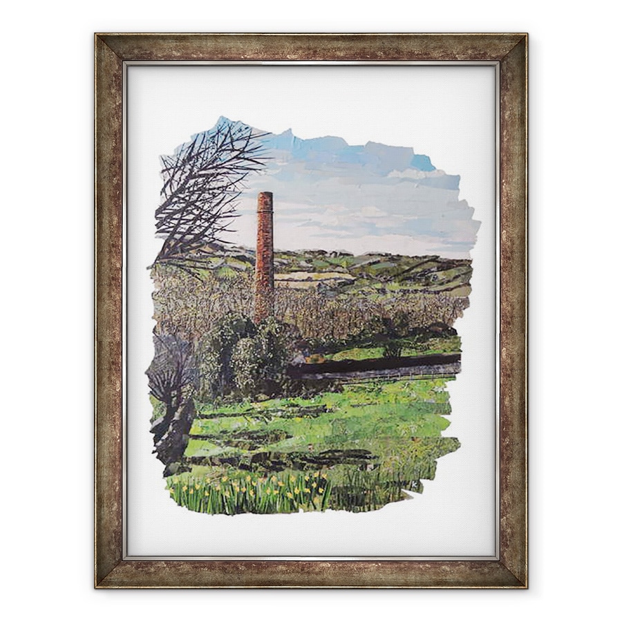 Tablou inramat - Kirstie Adamson - Peckwash Mill De la Rigga Lane, 60 x 80 cm