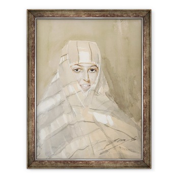 Tablou inramat - Anders Leonard Zorn - Fata beduin, 60 x 80 cm Tablou inramat - Anders Leonard Zorn - Fata beduin, 60 x 80 cm