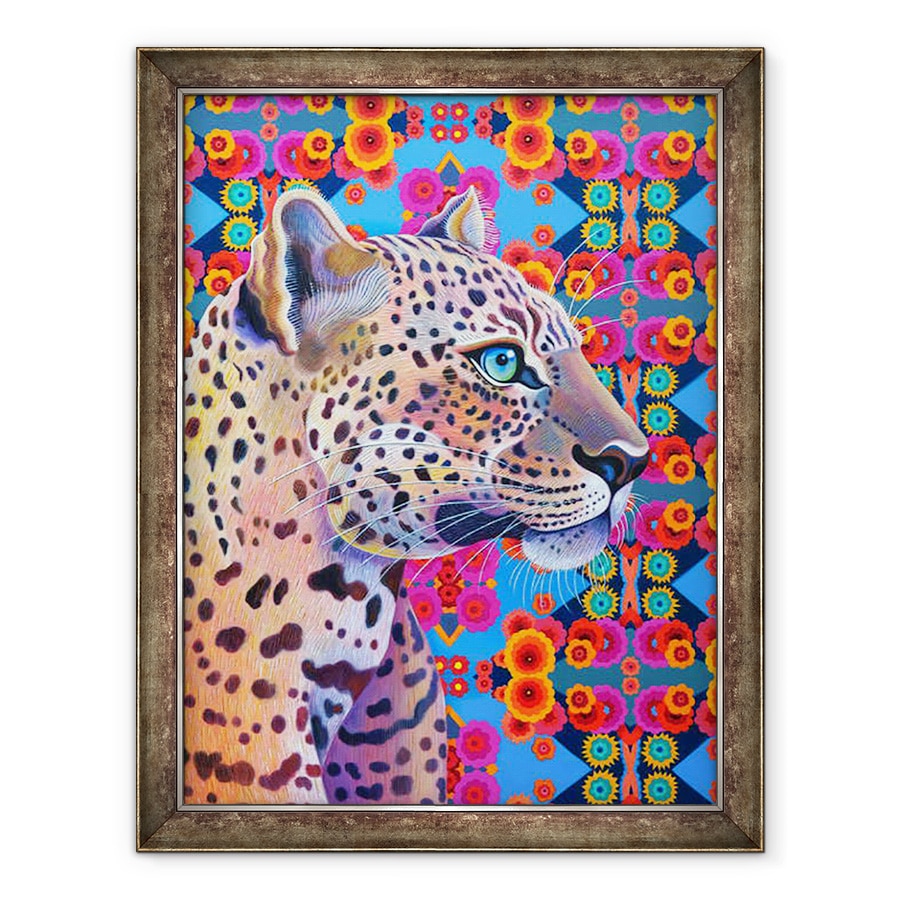 Tablou inramat - Jane Tattersfield - Leopard, 2018, 60 x 80 cm