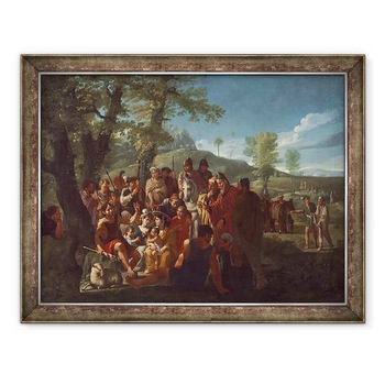 Tablou inramat - Willem Reuter - Predicarea Sfantului Ioan Botezatorul, 60 x 80 cm Tablou inramat - Willem Reuter - Predicarea Sfantului Ioan Botezatorul, 60 x 80 cm