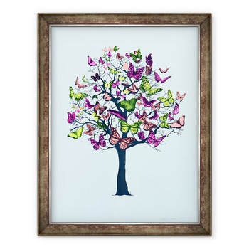 Tablou inramat - Anne Storno - Floare fluture, 2016, 60 x 80 cm Tablou inramat - Anne Storno - Floare fluture, 2016, 60 x 80 cm