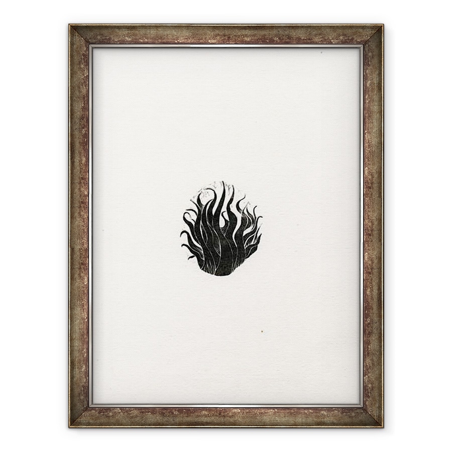 Tablou inramat - Bella Larsson - Foc, 2017, 60 x 80 cm