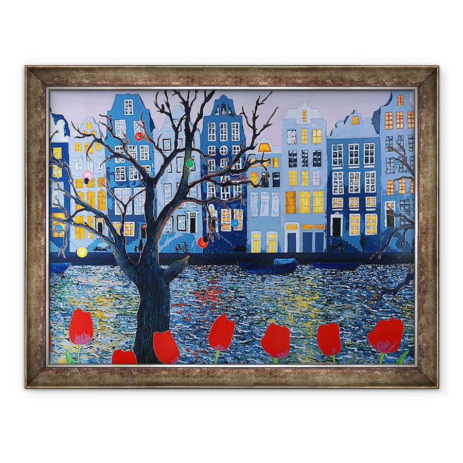 Tablou inramat - Faisal Khouja - Amsterdam, 2008, 60 x 80 cm