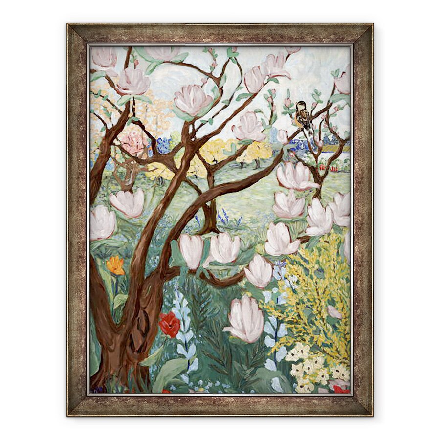 Tablou inramat - Deborah Eve Alastra - Arbore Magnolia, 2019, 60 x 80 cm