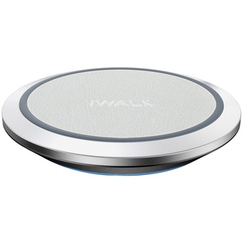 Incarcator iWALK Wireless Charger Pad 10W alb Incarcator iWALK Wireless Charger Pad 10W alb