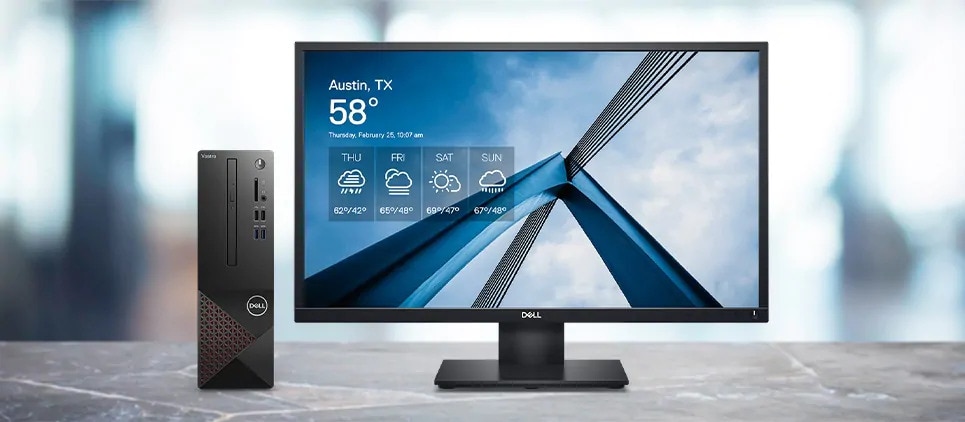 Sistem Desktop Dell Vostro 3681 SFF cu procesor Intel® Core™ i3