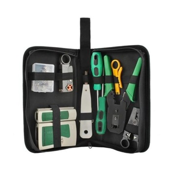Tester profesional de retea LAN, MT Malatec, UTP FTP, cleste de sertizare, dispozitiv push-in, mufe, husa depozitare, set 10 piese Tester profesional de retea LAN, MT Malatec, UTP FTP, cleste de sertizare, dispozitiv push-in, mufe, husa depozitare, set 10 piese