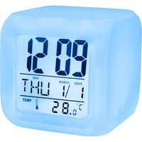 Ceas de masa digital cubic cu alarma Setty