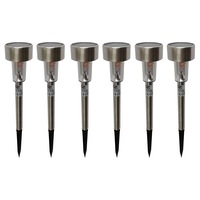 pachet 6 lampi solare led de exterior pentru gradina star-light dispersor lucios 006w 1 lm 200 mah inox 36 cm imagen 31_0_
0