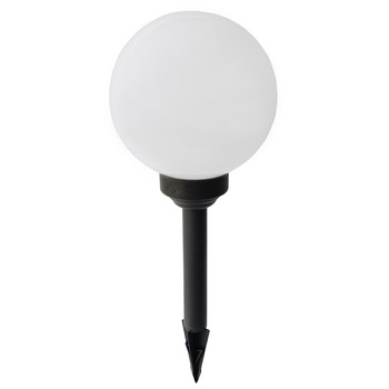 Lampa solara LED de exterior pentru gradina Star-Light, dispersor tip glob mat, 0.2W, 1 lm, 400mAh, Plastic, 20x20x52cm Lampa solara LED de exterior pentru gradina Star-Light, dispersor tip glob mat, 0.2W, 1 lm, 400mAh, Plastic, 20x20x52cm