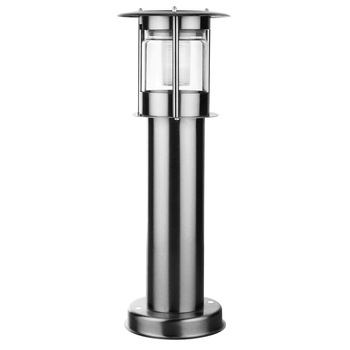 Lampa solara LED de exterior pentru gradina Star-Light, 0.06W, 2 lm, 400mAh, Inox, 14.5x14.5x40cm Lampa solara LED de exterior pentru gradina Star-Light, 0.06W, 2 lm, 400mAh, Inox, 14.5x14.5x40cm