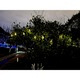Instalatie 10 becuri LED solare de exterior pentru gradina Star-Light, 800 mAh, silver light, IP44, 570 cm