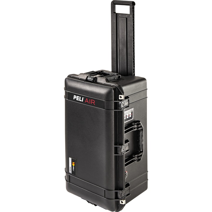 Куфар Peli Air Case 1606 твърда защитна количка, с вихров клапан, IPX7, поддържа 56,1 кг
