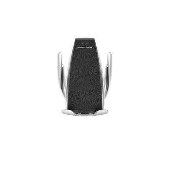Suport incarcator wireless telefon auto S5, Senzor inteligent, incarcare rapida 10W, full automatic inductie, culoare gri Suport incarcator wireless telefon auto S5, Senzor inteligent, incarcare rapida 10W, full automatic inductie, culoare gri