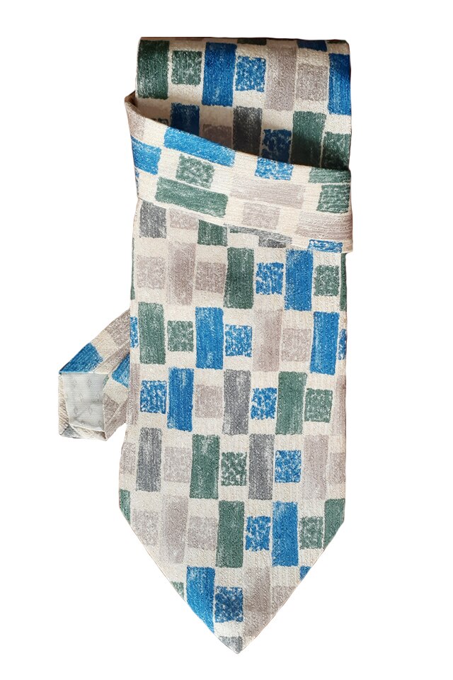 Cravata matase barbati Daniel Craig, multicolor, 148 cm lungime