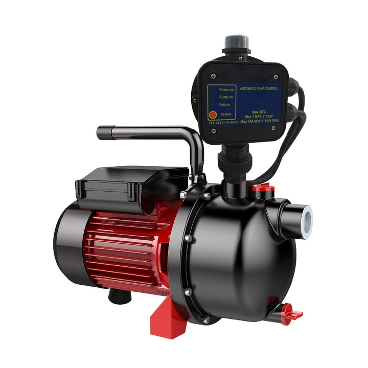 Pompa de suprafata pentru apa curata Sterwins, 900 W, max 3800 L/ h, H 43 m