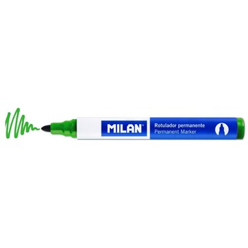 Marker permanent Milan verde Marker permanent Milan verde