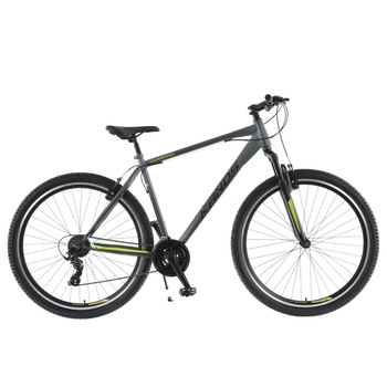 Bicicleta MTB Kands Guardian Roata 29'' Grafit/Verde 166-181 cm inaltime, Shimano, Cu suspensie Bicicleta MTB Kands Guardian Roata 29'' Grafit/Verde 166-181 cm inaltime, Shimano, Cu suspensie