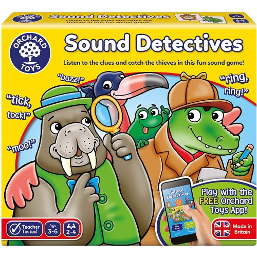 Joc Orchard Toys Educativ Sunetul Detectivilor