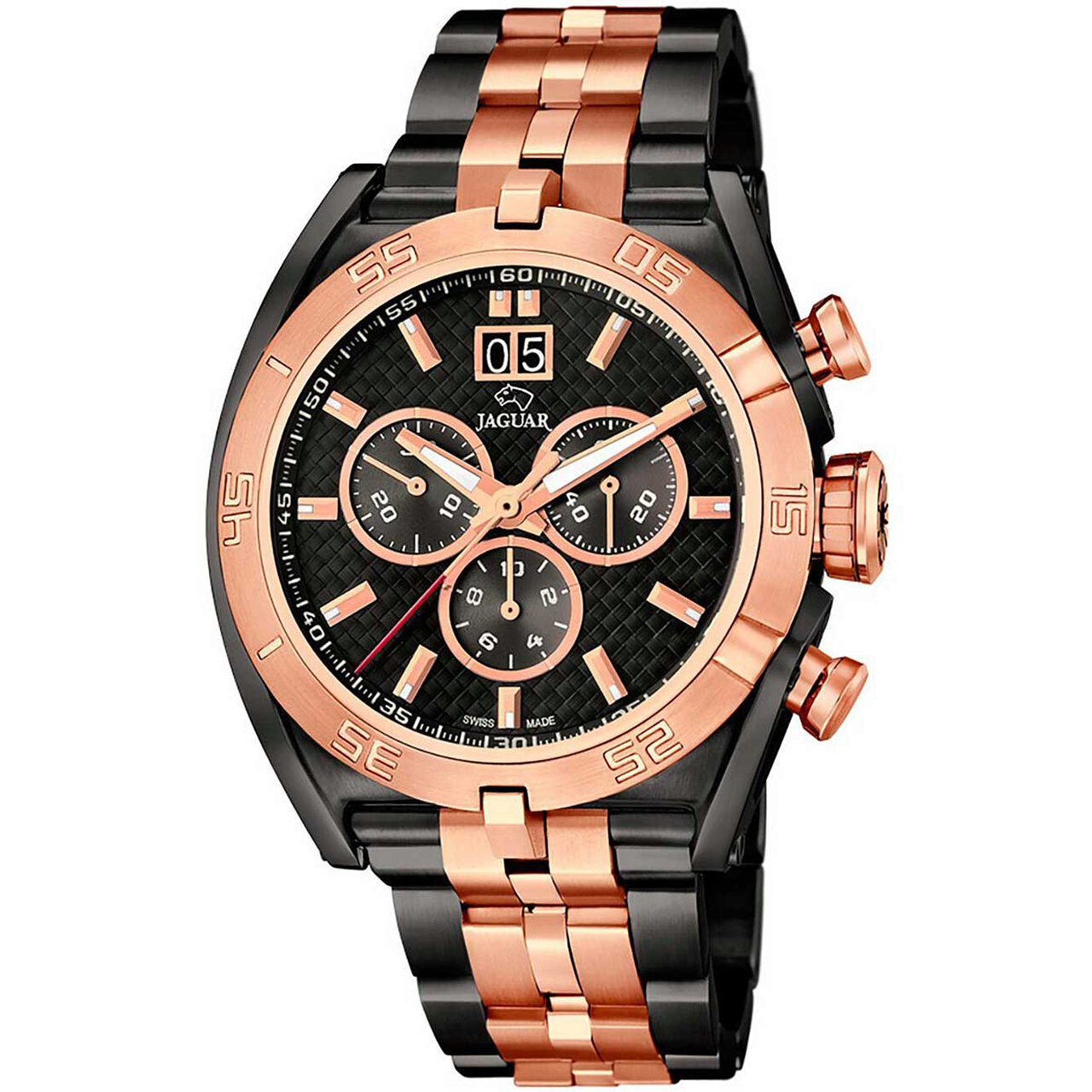 Ceas barbatesc Jaguar J811/1, Quartz, 46mm, 10ATM, Negru