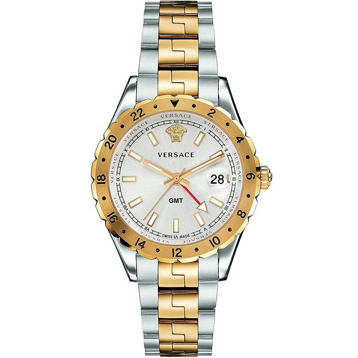 Ceas barbatesc Versace V11030015, Quartz, 42mm, 5ATM, Auriu