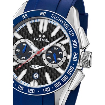 Ceas barbatesc Tw Steel GS3, Quartz, 42mm, 10ATM, Argintiu Ceas barbatesc Tw Steel GS3, Quartz, 42mm, 10ATM, Argintiu