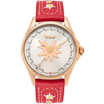 Ceas de dama Hanowa 16-6096.09.001.04, Quartz, 36mm, 5ATM, Auriu Ceas de dama Hanowa 16-6096.09.001.04, Quartz, 36mm, 5ATM, Auriu