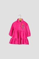 agatha ruiz de la prada rochie de reiat cu broderie florala roz aprins 10y standard imagen 40_0_
0