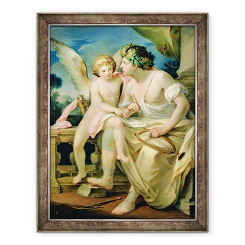 Tablou inramat - Marco Rossi - Inspiratia poetului, 60 x 80 cm Tablou inramat - Marco Rossi - Inspiratia poetului, 60 x 80 cm