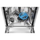Masina de spalat vase semi-incorporabila Electrolux EEM43300IX, 10 seturi, 8 programe, Clasa D, Motor Inverter, AirDry, SatelliteClean, MaxiFlex, QuickLift, 45 cm