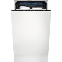 Masina de spalat vase incorporabila Electrolux EEM43200L, 10 seturi, 8 programe, Clasa E, AirDry, Panou de control Quickselect, Alb