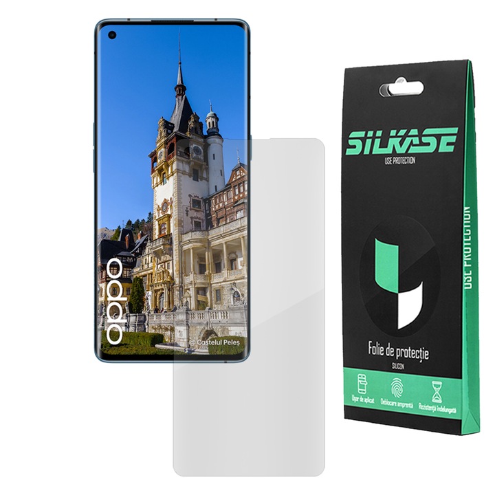 Folie SILKASE pentru Oppo Reno 4 Pro, protectie ecran, silicon regenerabil