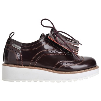 Pantofi casual cu platforma Pepe Jeans Ramsy Tassel, Rosu Bordeaux, Piele, 40 EU, Rosu Bordeaux, 40 Pantofi casual cu platforma Pepe Jeans Ramsy Tassel, Rosu Bordeaux, Piele, 40 EU, Rosu Bordeaux, 40