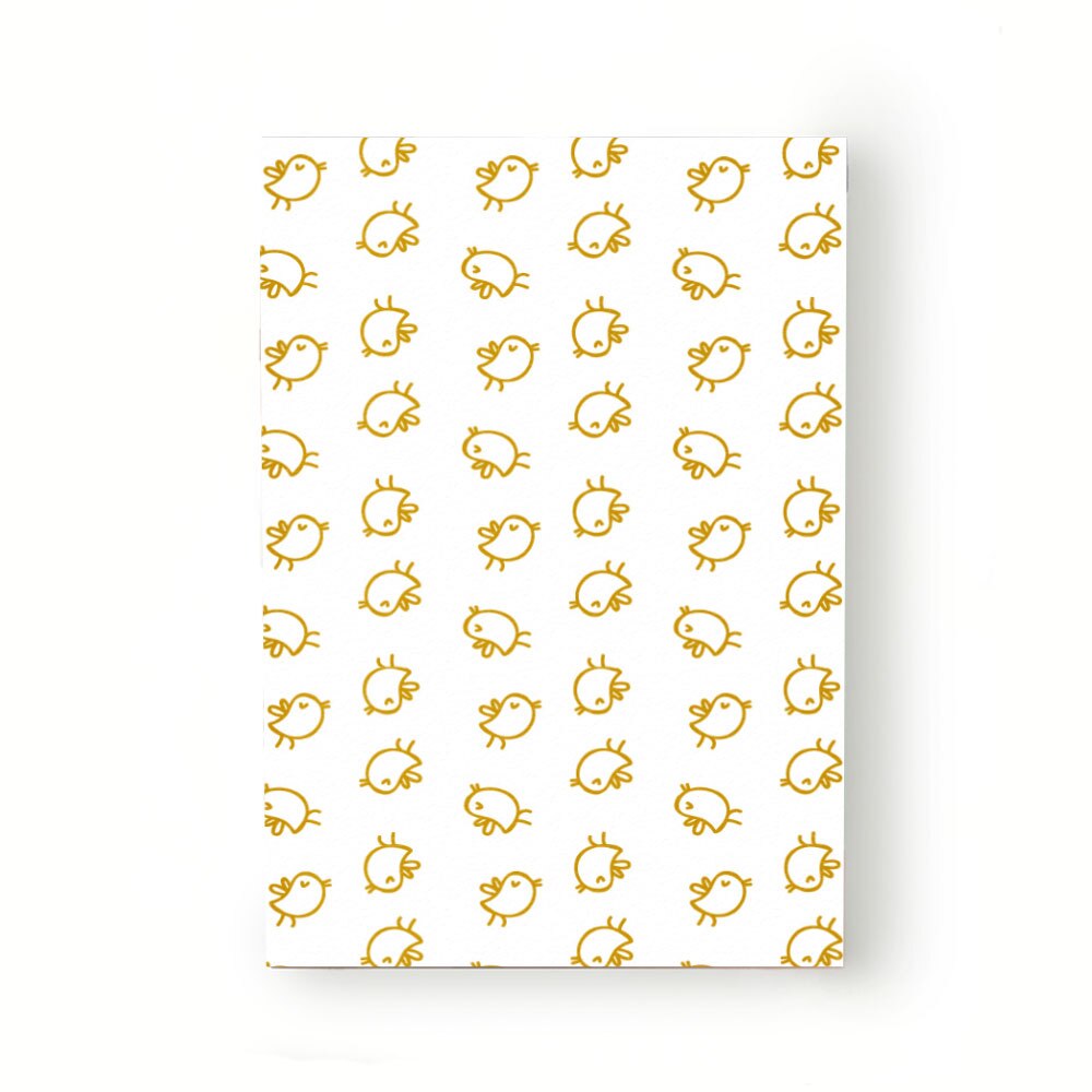 Caiet tip Agenda Heartwork cu muchie cusuta, Pasari micute, Latime 140 mm x Inaltime 200 mm