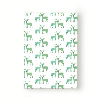 Caiet tip Agenda Heartwork cu muchie cusuta, Acuarela pereche de caprioare, Latime 140 mm x Inaltime 200 mm Caiet tip Agenda Heartwork cu muchie cusuta, Acuarela pereche de caprioare, Latime 140 mm x Inaltime 200 mm