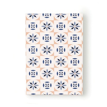 Caiet tip Agenda Heartwork cu muchie cusuta, Flori stilizate in forme geometrice, Latime 140 mm x Inaltime 200 mm Caiet tip Agenda Heartwork cu muchie cusuta, Flori stilizate in forme geometrice, Latime 140 mm x Inaltime 200 mm