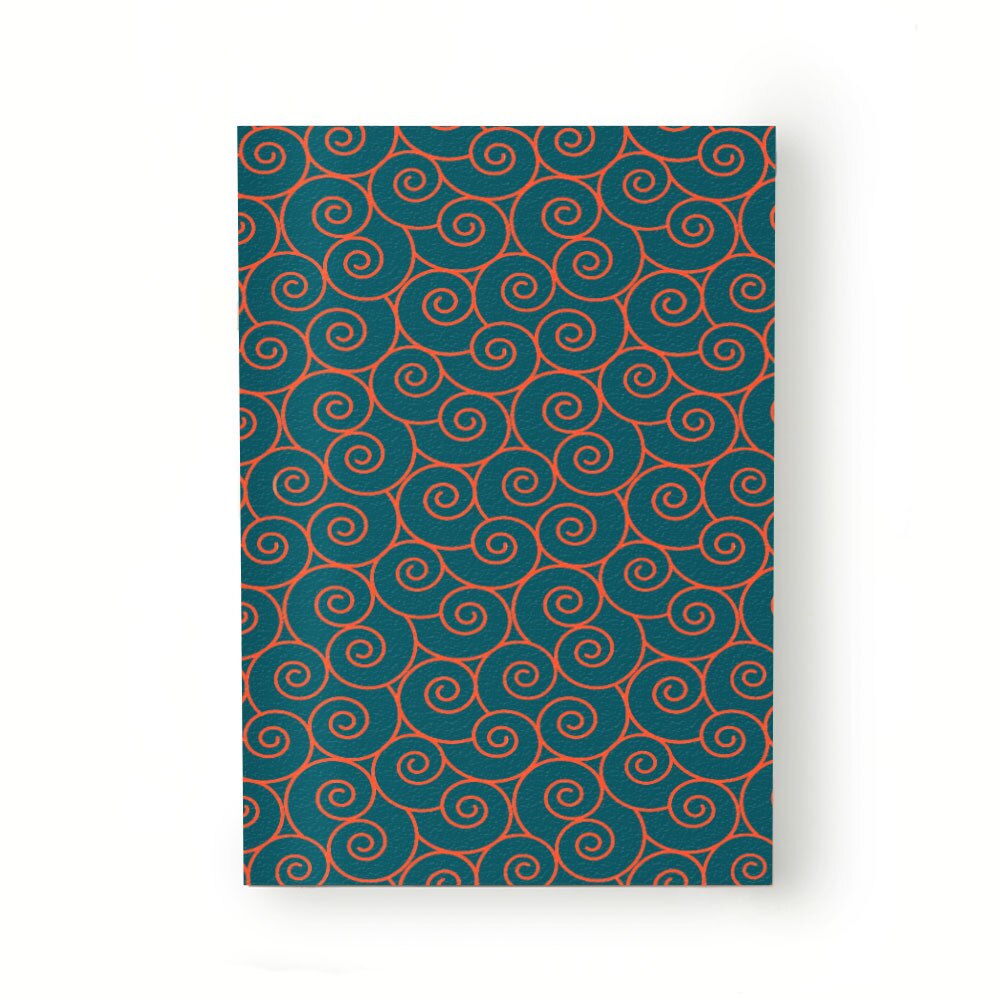 Caiet tip Agenda Heartwork cu muchie cusuta, Spirale rosii, Latime 140 mm x Inaltime 200 mm
