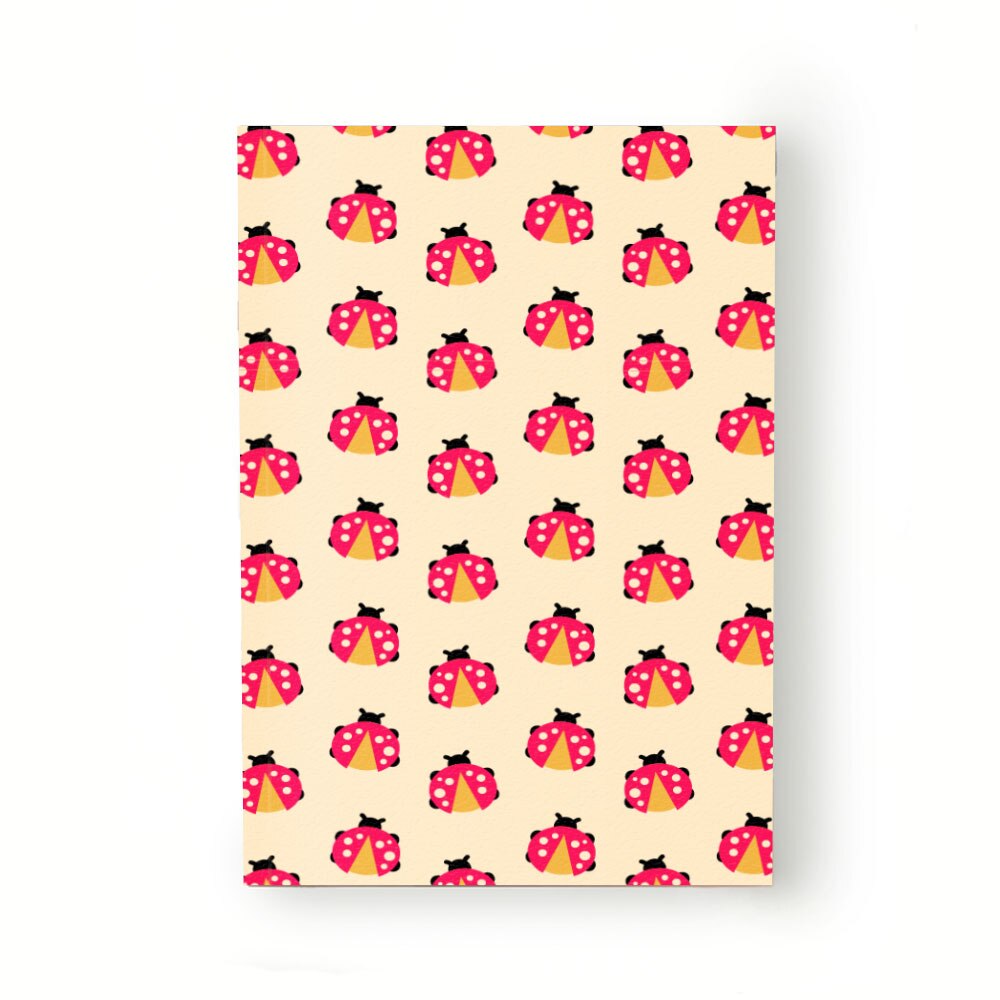 Caiet tip Agenda Heartwork cu muchie cusuta, Buburuze rosii, Latime 140 mm x Inaltime 200 mm