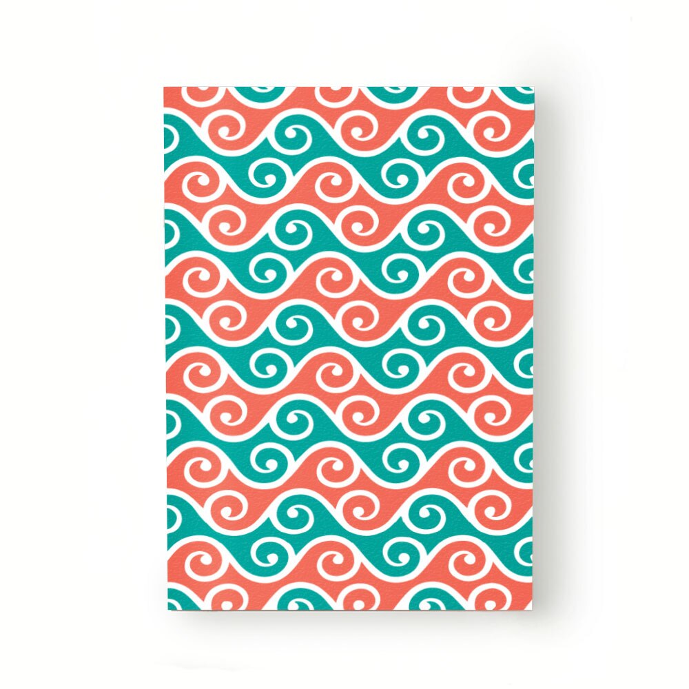 Caiet tip Agenda Heartwork cu muchie cusuta, Spirale colorate, Latime 140 mm x Inaltime 200 mm