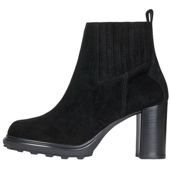 Ghete dama, din piele naturala, Geox, D04LFB-C9999-01-P-06, negru, Negru Ghete dama, din piele naturala, Geox, D04LFB-C9999-01-P-06, negru, Negru
