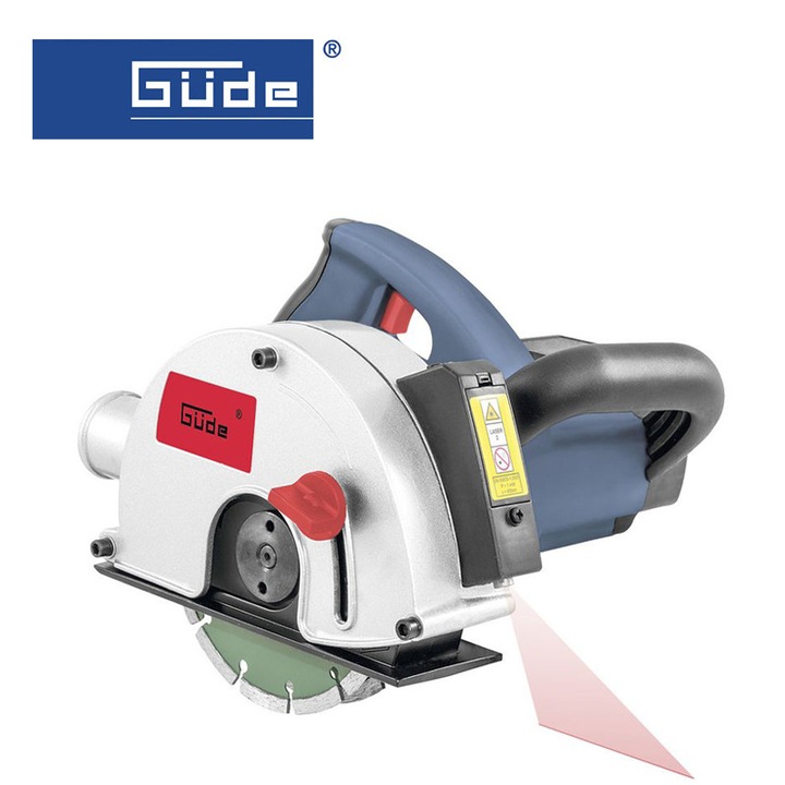 Фреза за канали GUDE, MD 1700, 1700 W, 150 мм, Многоцветен